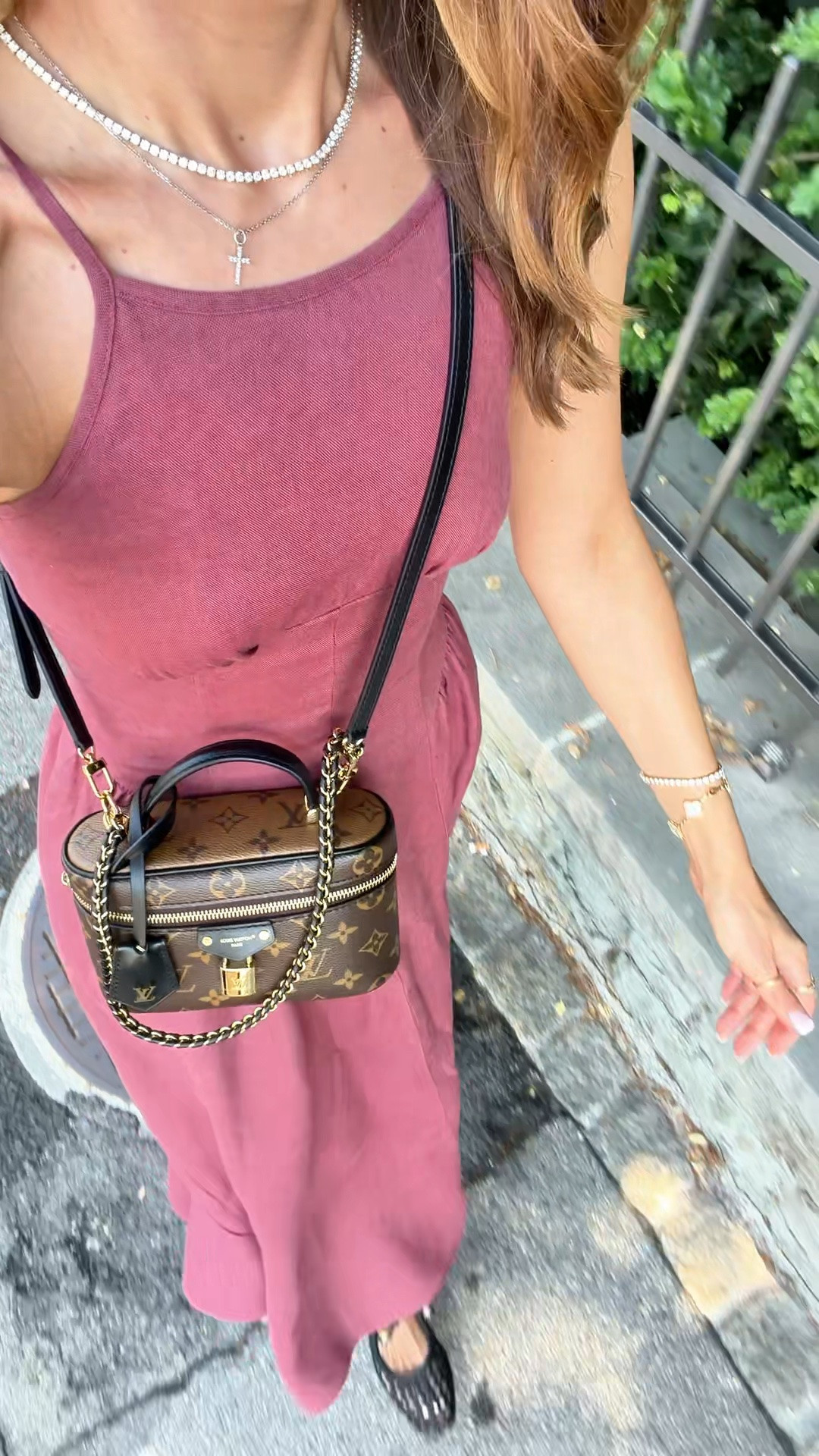 My Switzerland outfit of the day. Linen midi dress in XXS petite. Europe outfit. Summer dress. Summer outfit. Fall dress. Fall outfit. Vacation dress. Vacation outfit. Woven ballet flats.

#LTKootd #LTKgrwm #LTKTravel