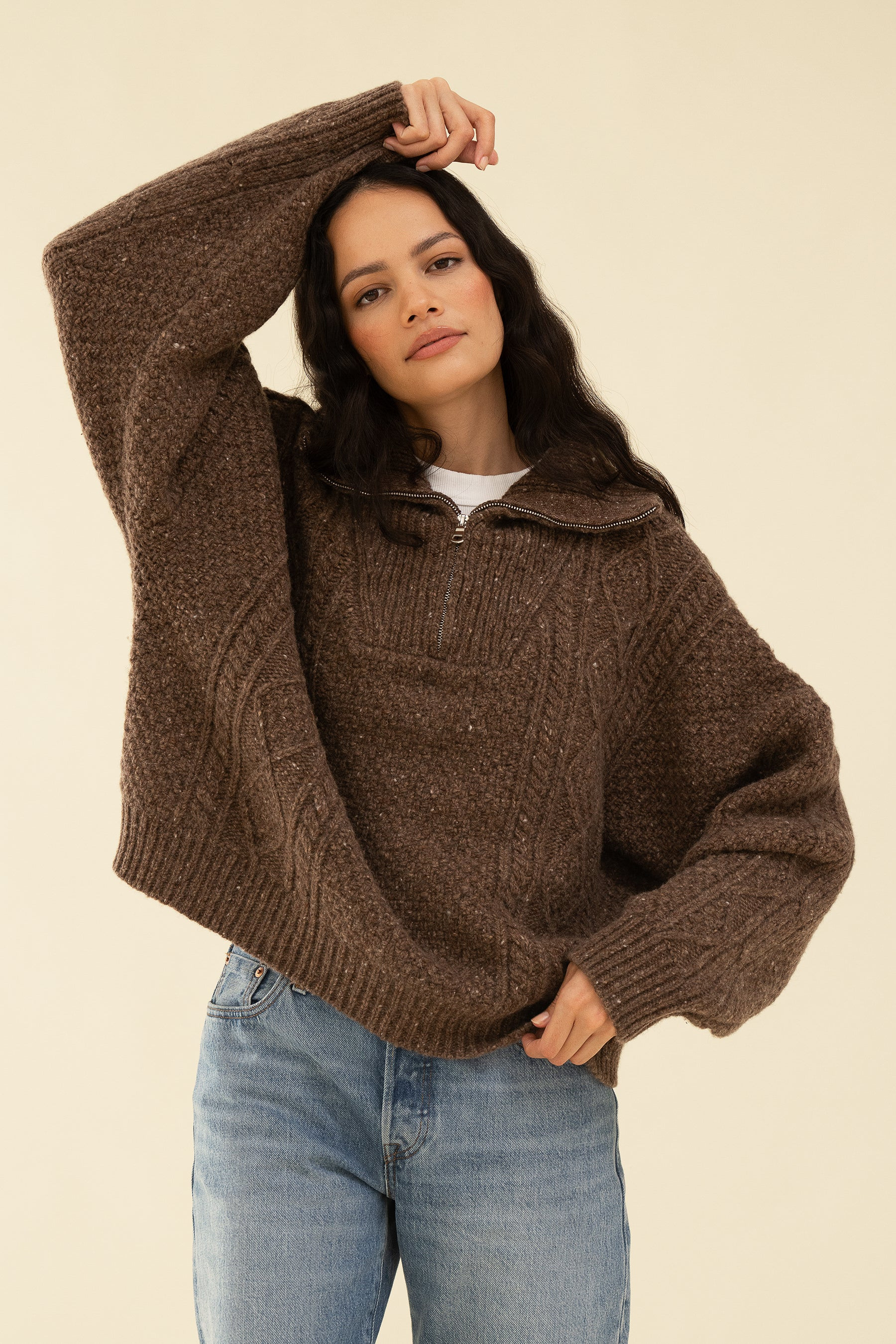 IMOGEN KNIT - BRUN | Sisterhood
