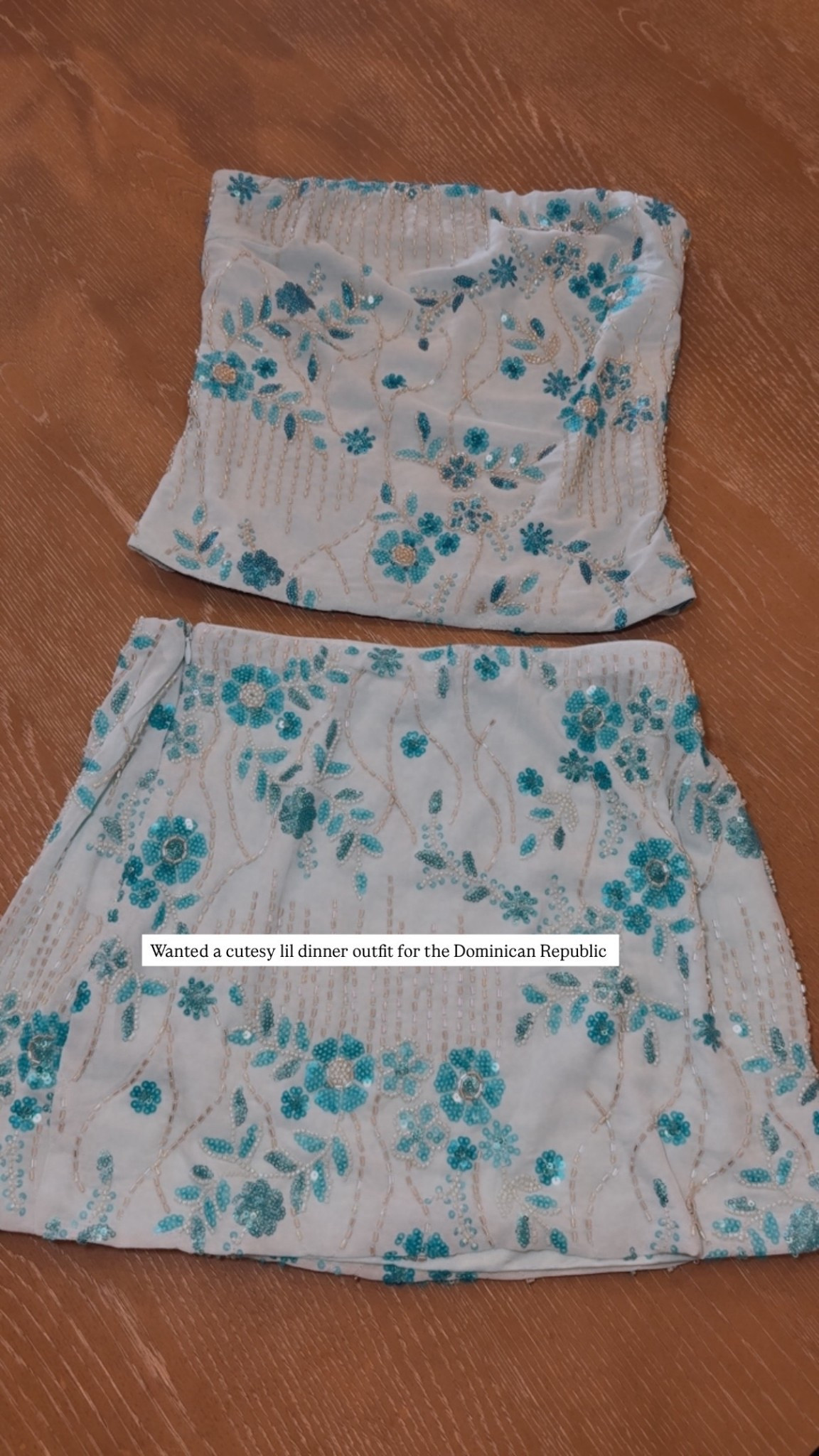 Can't believe this set is from Amazon!! The bead detail is SO stunning. Just ordered in orange too 😍

Top: small
Bottom: small

Skirt. Skirt set. Date night. Birthday. Girls night out. Amazon finds. Amazon fashion. Amazon favorites. 

#LTKSeasonal #LTKStyleTip #LTKFindsUnder50