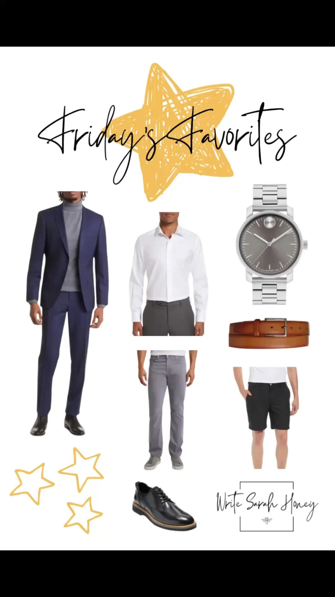 Shop Your Friday Favorites Today! 🛍️✨ Click to discover and shop our handpicked selections for the perfect weekend vibe. Don't miss out FOLLOW WRITE SARAH HONEY! 

#FridayFavorites #ShopToday #WeekendReady #PinterestPicks #DiscoverNow #ShoppingDelight #StyleGoals #CuratedFinds #ShopAndSave #WeekendEssentials

#LTKMens #LTKSaleAlert