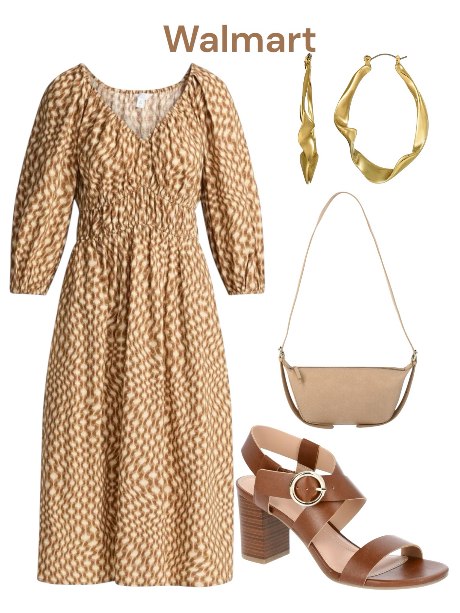New Fall arrival at Walmart cute dress in beige super affordable too
#Fallfashion 
#Walmartfashion

#LTKFindsUnder50 #LTKSeasonal
