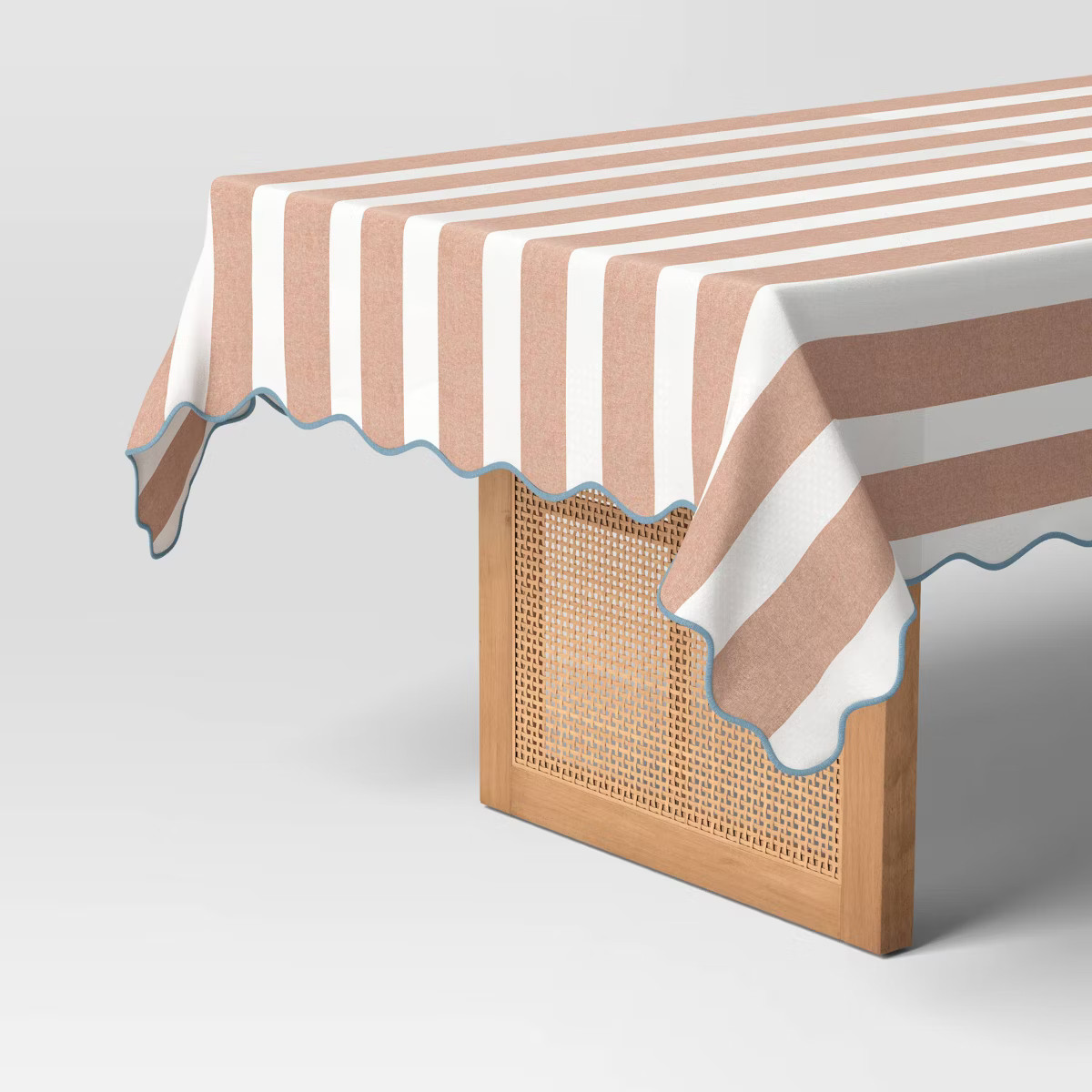 Striped Tablecloth Peach - Threshold™ | Target