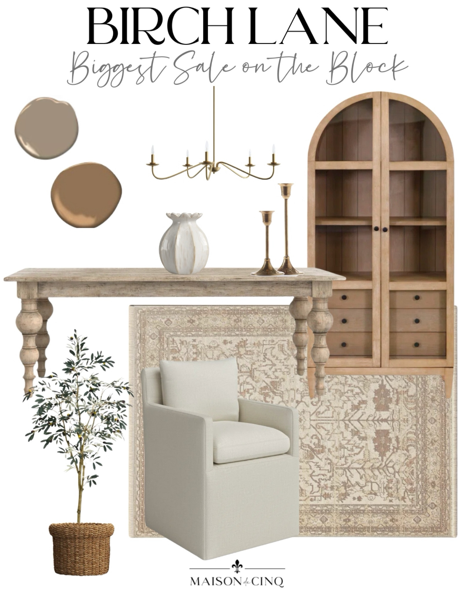 The @birchlane Biggest Sale on the Block is LIVE! Get up to 70% off and free shipping now through 10/7! Check out the stunning dining room finds that are on sale!

#birchlanepartner #mybirchlane #homedecor #diningtable, dining chair, cabinet, area rug, chandelier 

#LTKHome #LTKSaleAlert