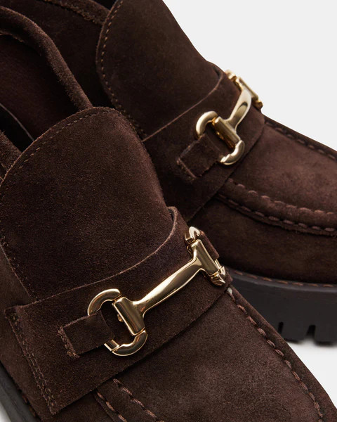 LEON CHOCOLATE BROWN SUEDE | Steve Madden (US)