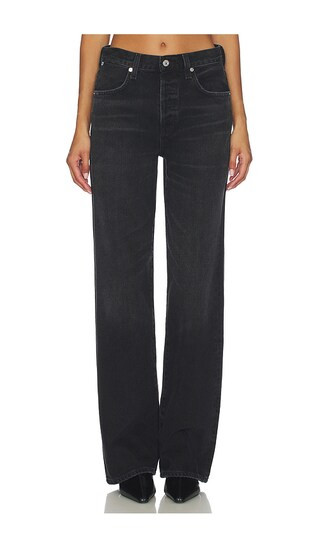 Annina Straight Leg Jeans in Raine | Revolve Clothing (Global)