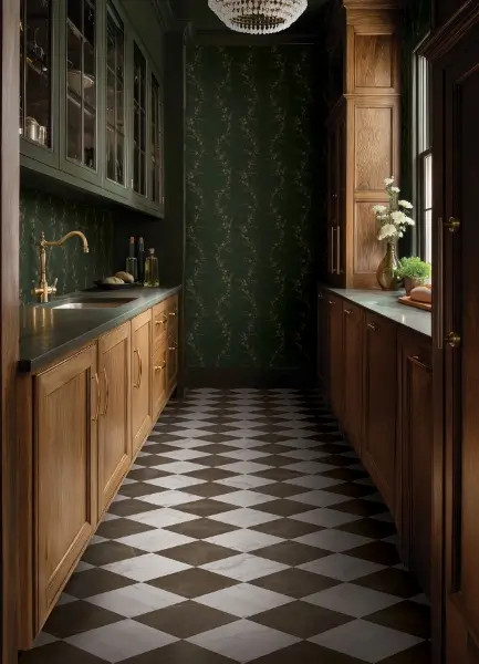 Chris Loves Julia Bonneville Bronze Peel and Stick Floor Tiles | WallPops