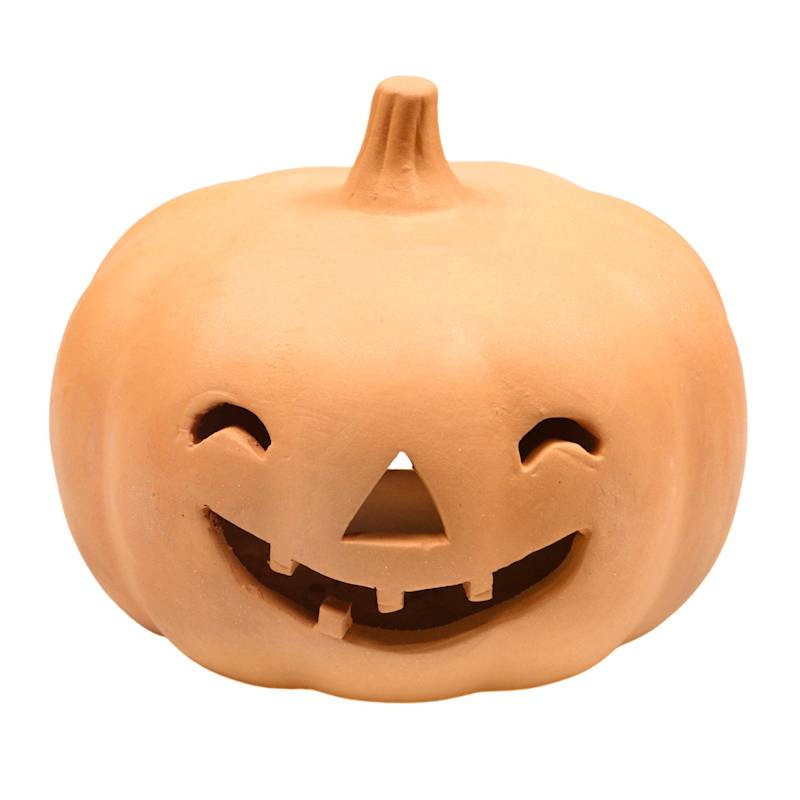 Terracotta Pumpkin, 6.5" | At Home