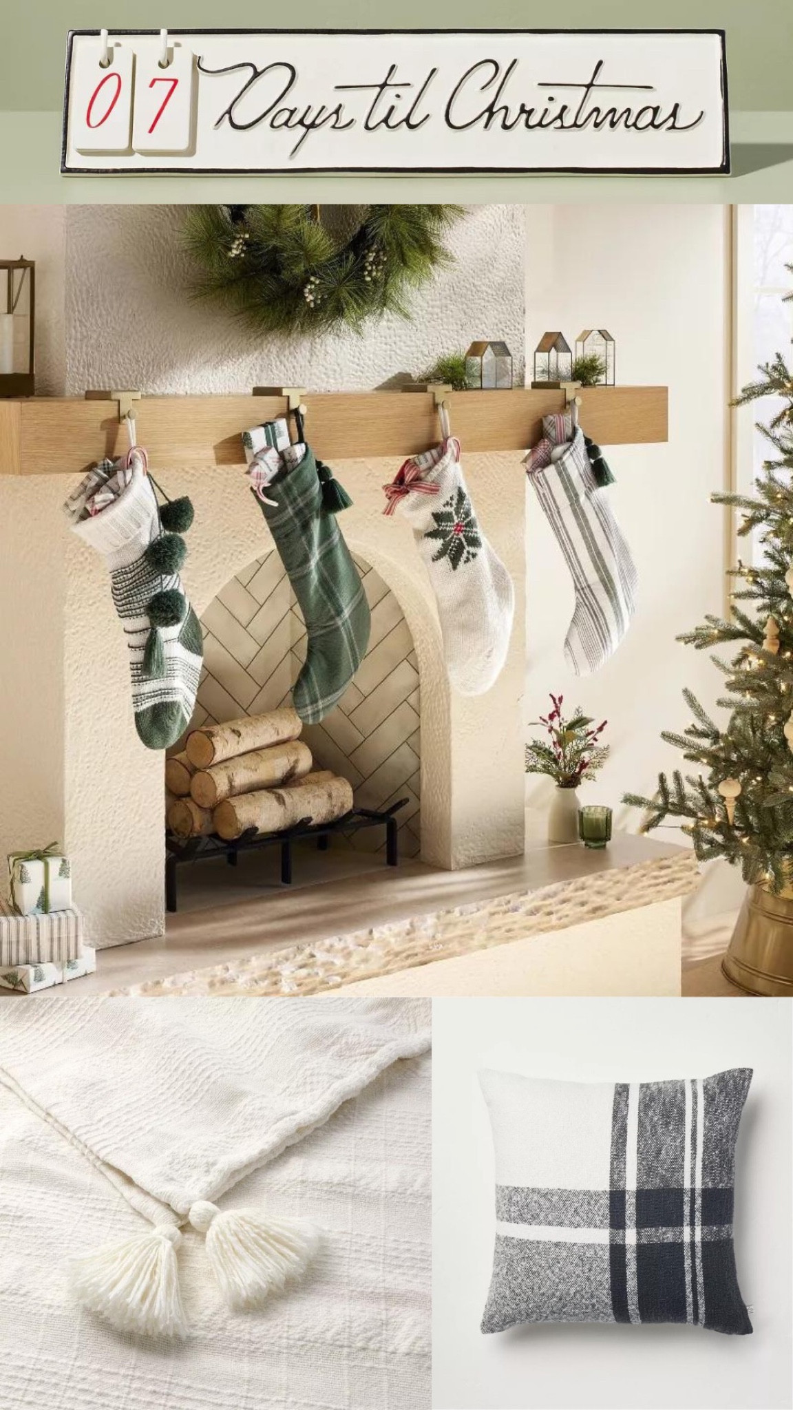Neutral holiday home decor from Target

#LTKhome #LTKSeasonal #LTKfindsunder50