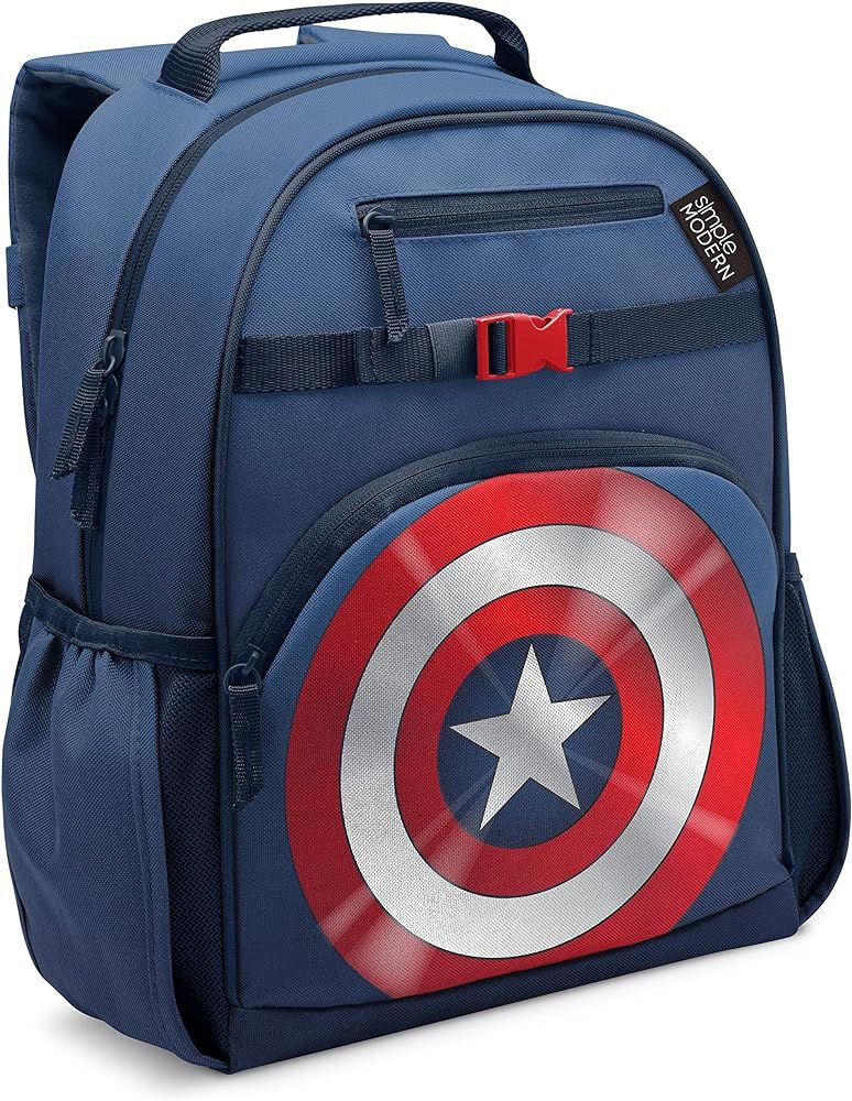 Simple Modern Marvel Kids Backpack for School Boys | Avengers Elementary Backpack for Teen | Flet... | Amazon (US)