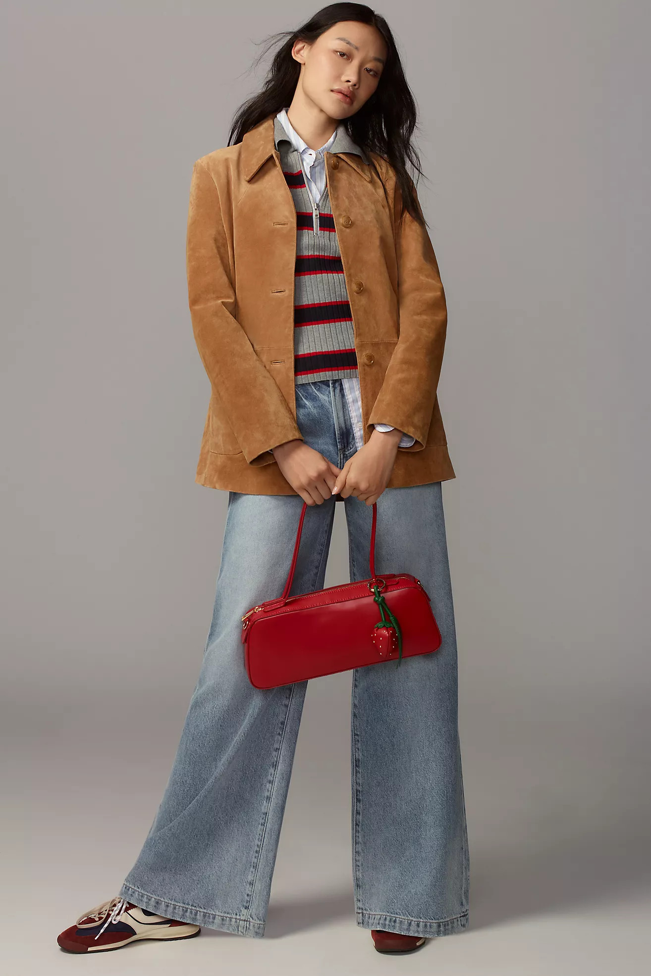 Pistola Jadyn Low-Slung Palazzo Jeans | Anthropologie (US)