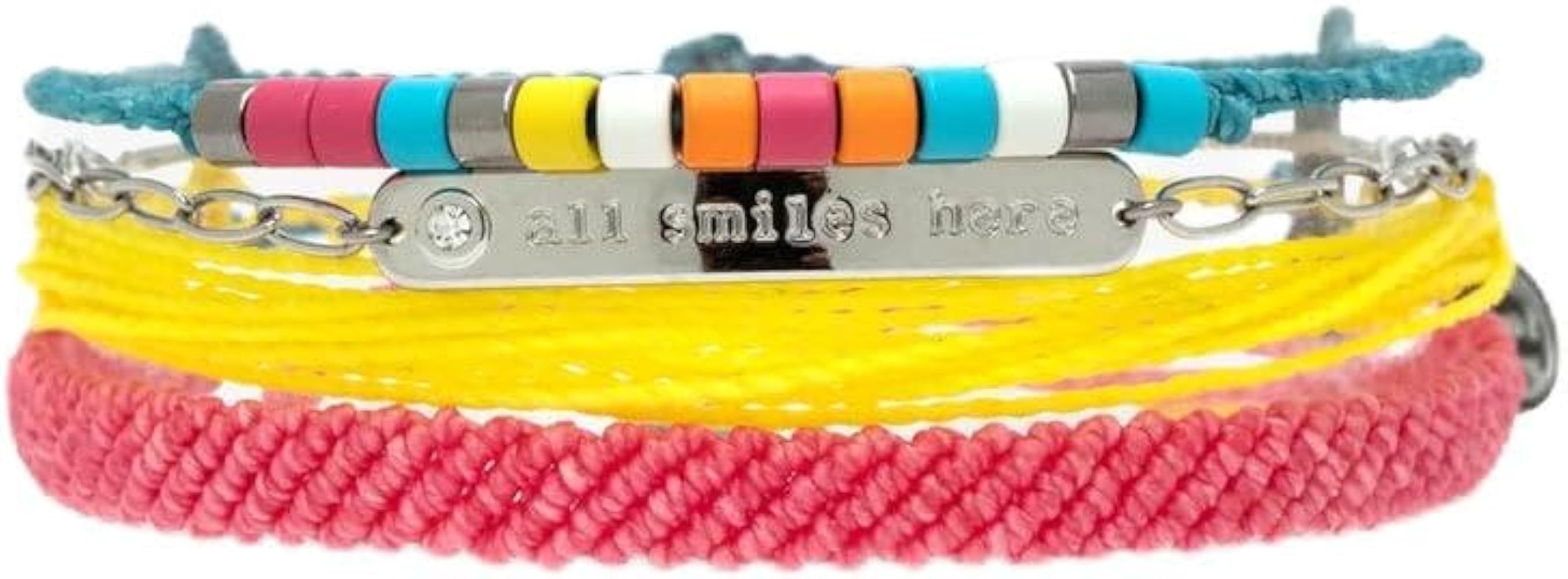 Pura Vida Charli D'Amelio Bracelet Style Holiday Pack - Adjustable Bands, Assorted Designs - Set ... | Amazon (US)