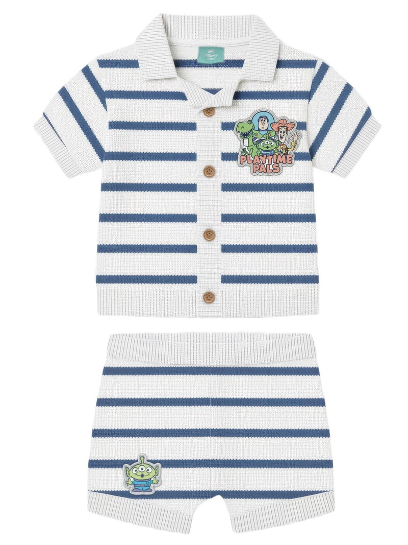 Toy Story Baby Boy Knit Short Set, Sizes 0/3 Months-24 Months | Walmart (US)