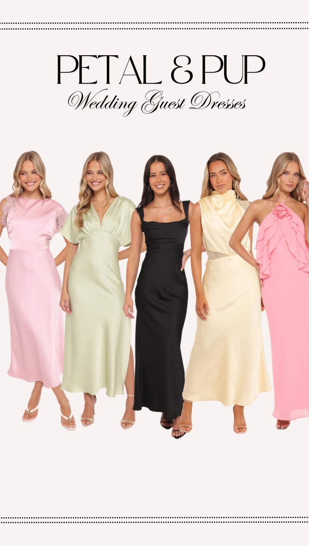 Petal and pup wedding guest dresses

#LTKSaleAlert #LTKSeasonal #LTKootd
