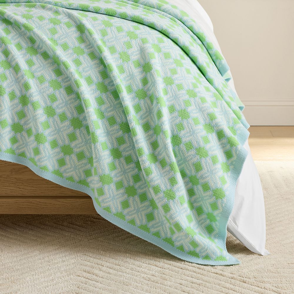 Lilly Pulitzer Bamboo Butterfly Bed Blanket | Pottery Barn Teen
