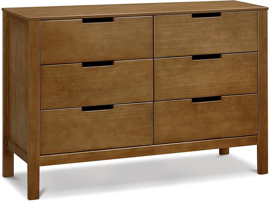 Carter's by DaVinci Colby 6-Drawer Dresser in Walnut | Amazon (US)