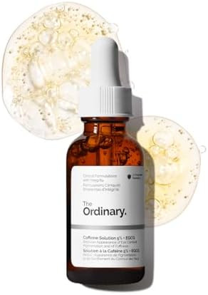 The Ordinary Caffeine Solution 5% + EGCG, Depuffing Eye Serum for Dark Circles and Tired Eyes | Amazon (US)