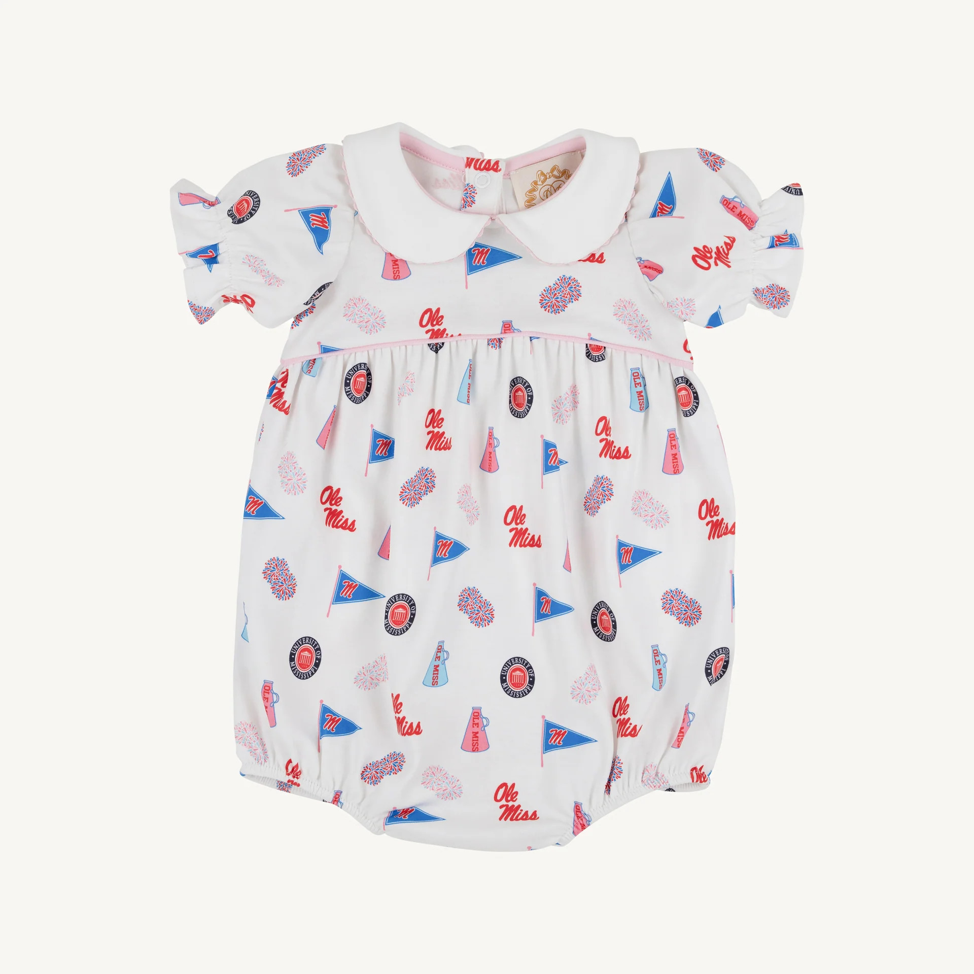 Ole Miss Britt Bubble - Gawsh Almighty with Worth Avenue White & Palm | The Beaufort Bonnet Company