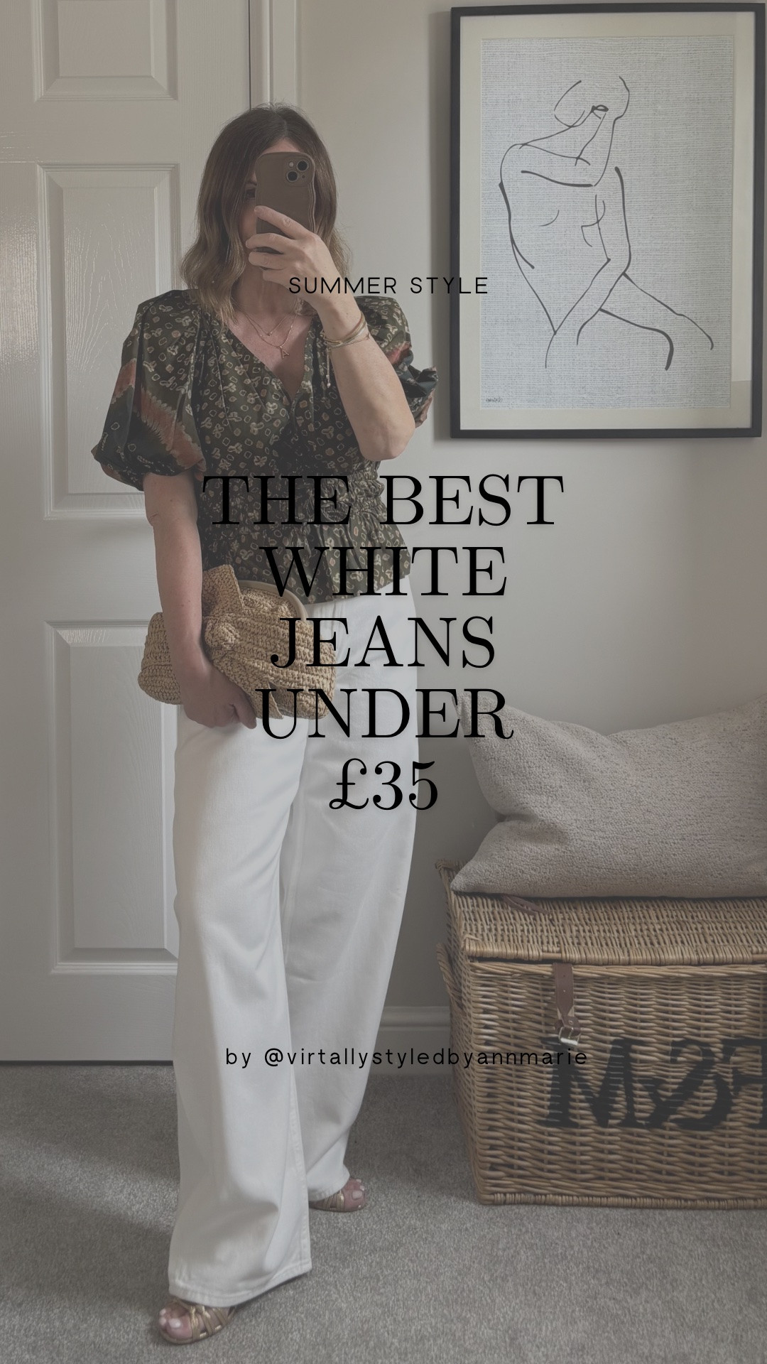 Quite literally the best white jeans for under £35

Run generous I sized down 1 inch to a 27

#LTKjeans #LTKover50style #LTKstyletip