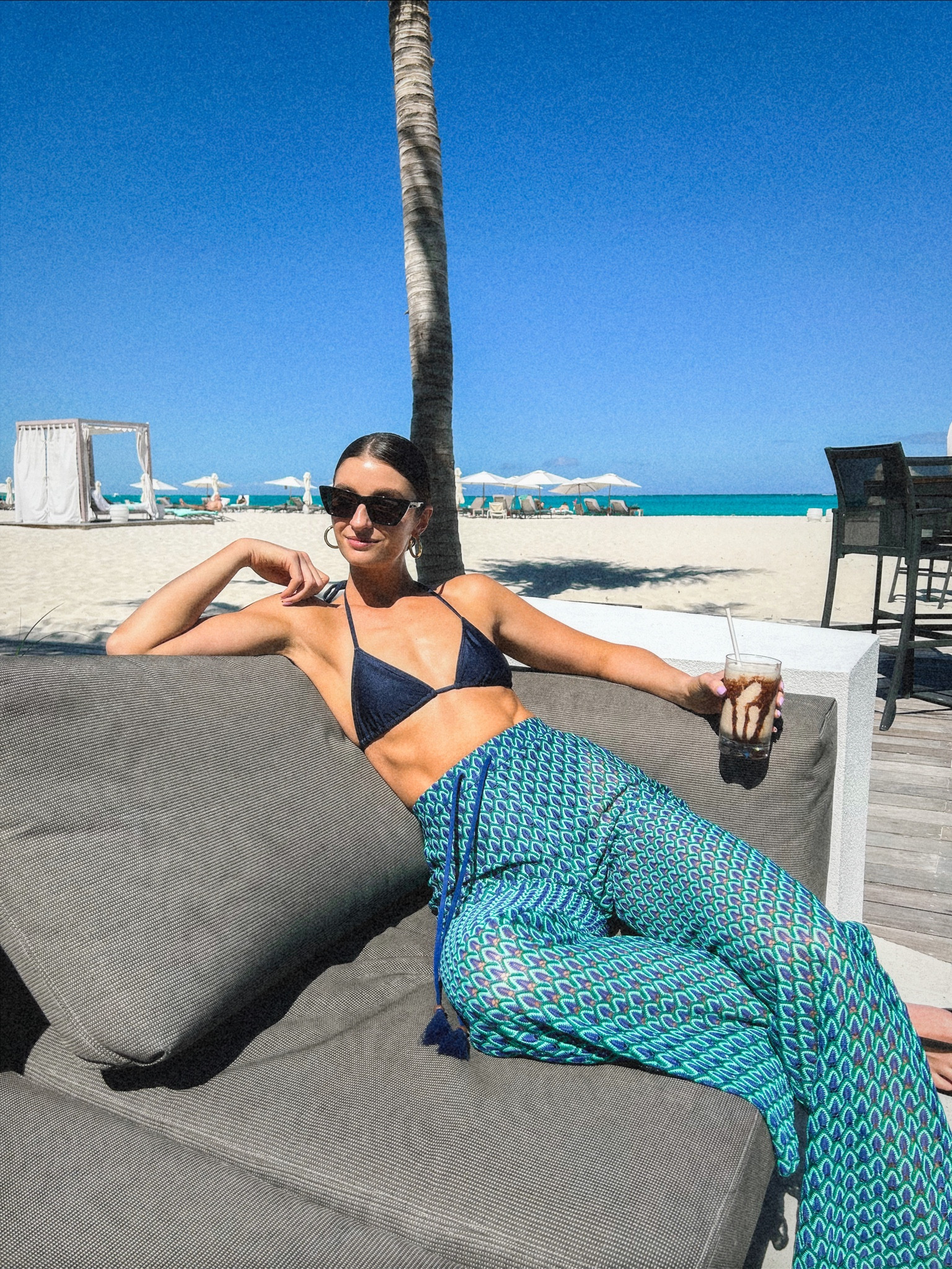 Swimsuit top and coverup pants are back in stock! This was my favorite resort wear look last year! Wearing a small top, and medium pants. 

#LTKMostLoved #LTKSeasonal #LTKstyletip