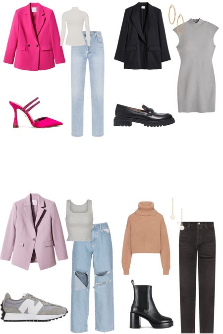 Outfit inspo! What to wear to work, to lunch, or even an interview. 
#ootd #blazers #jeans #sweaters #fashion #basics #loafers 

#LTKworkwear #LTKFind #LTKstyletip