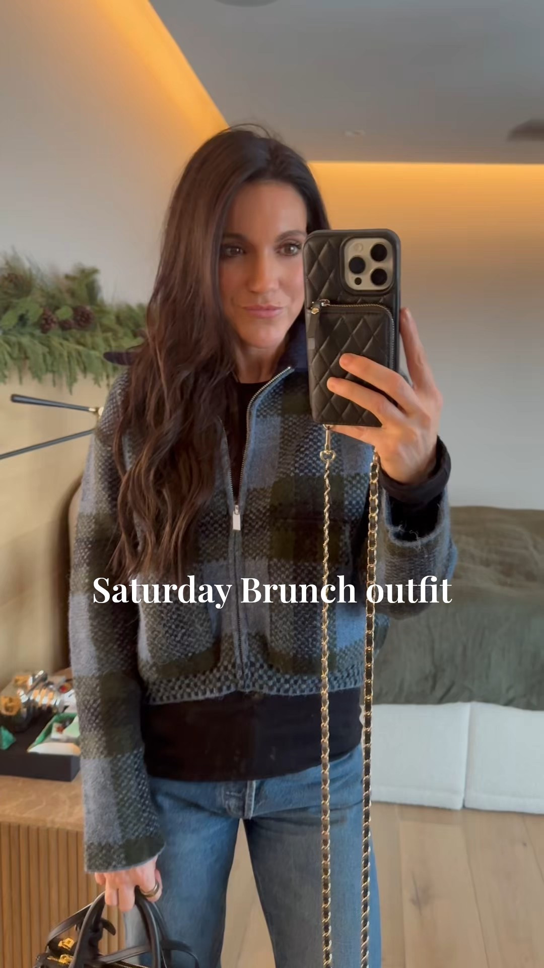 Saturday Brunch outfit… 

Wore this plaid winter sweater jacket over The best long-sleeved tee for a cozy winter look. I paired it with these new straight-legged jeans, and my new black statement boots! 

#LTKdayinmylife #LTKSeasonal #LTKootd