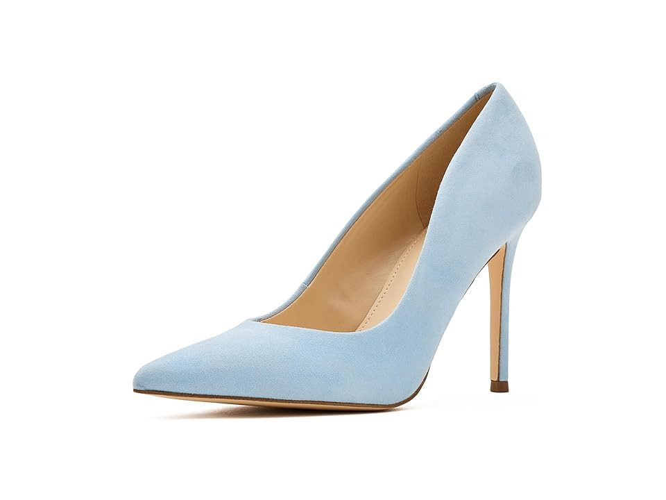 Nine West Fresh High Heels Light Blue Suede: 9.5 M | Zappos.com