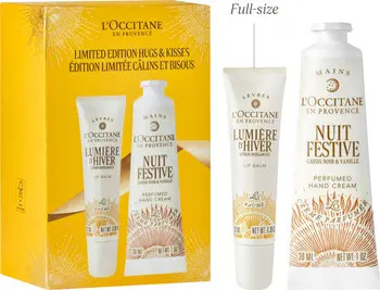 L'Occitane Hugs & Kisses Hand Cream & Lip Balm Set (Nordstrom Exclusive) $26 Value | Nordstrom | Nordstrom