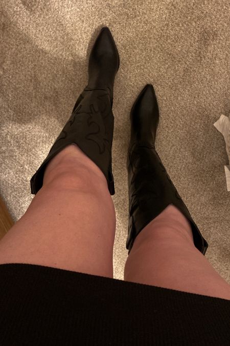 loving these black cowboy boots from madden girl | size: 7 1/2 

#LTKFind #LTKshoecrush #LTKsalealert