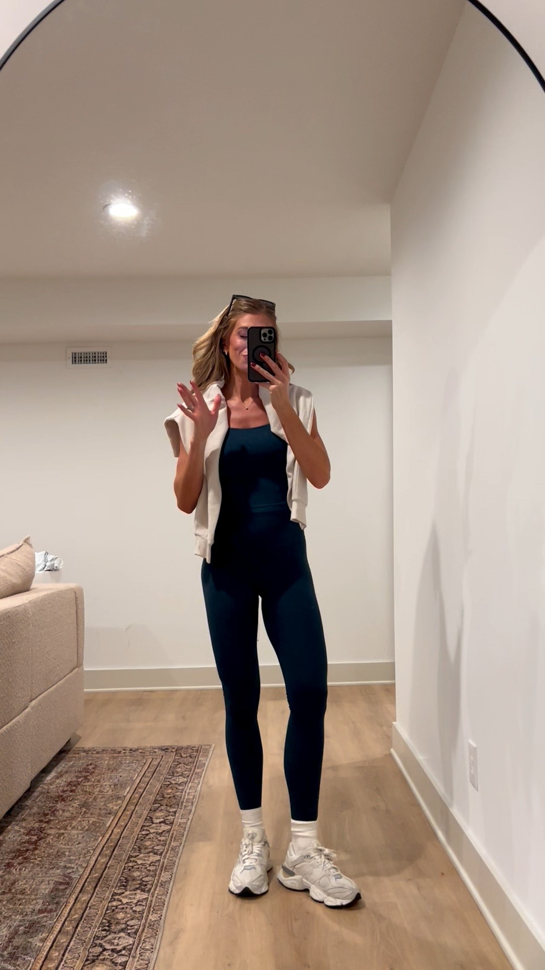 Athleta Semi Annual Sale!!!! Extra 30% off sale items.  My waffle knit lounge set is 40% off!! Tall sizes and bump friendly.  Pre pregnancy I am usually a small tall (Athleta runs a tad bigger on me) but I am wearing medium tall to last me through the rest of pregnancy. @athleta #athletapartner

#LTKootd #LTKActive #LTKgrwm