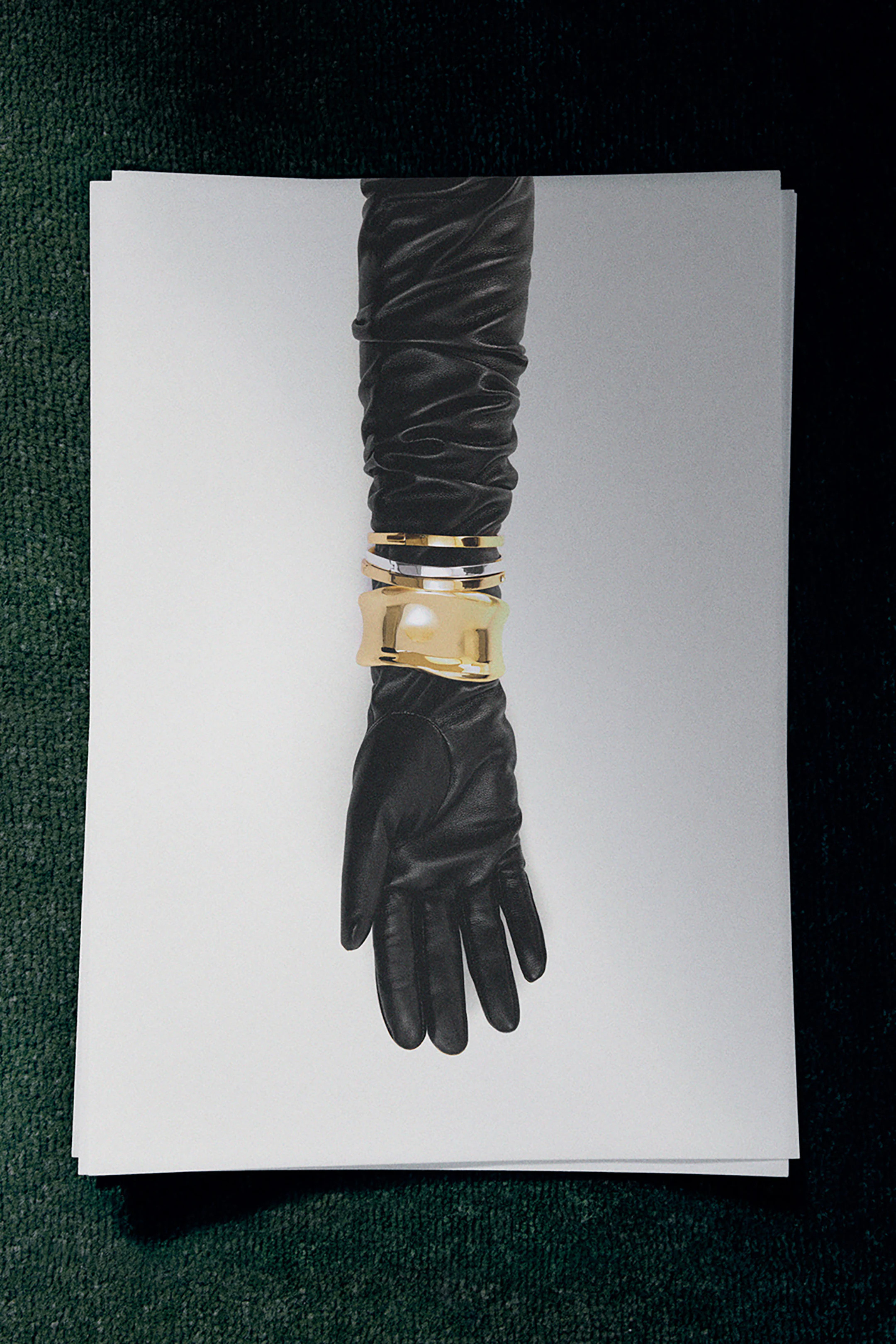 SCULPTED CUFF - GOLD | COS UK