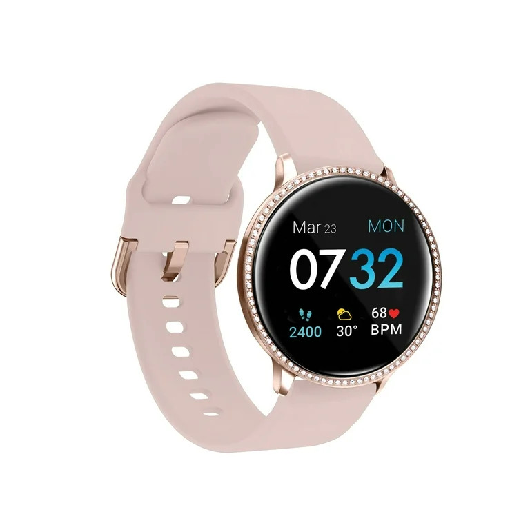 iTouch Sport 3 Special Edition Smart Watch & Fitness Tracker, For Women and Men, (43mm), Blush Ba... | Walmart (US)
