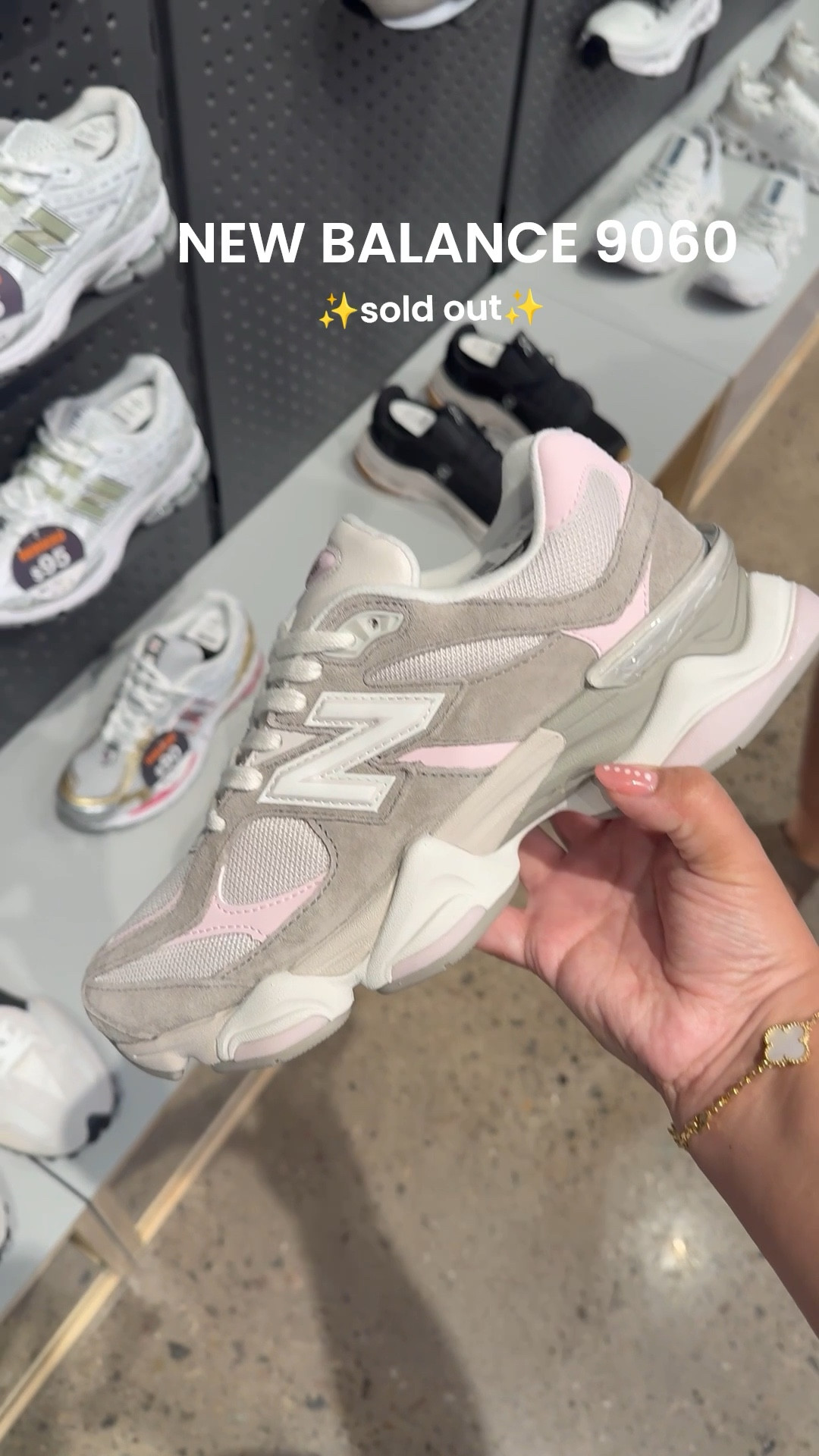 Back in stock viral new balance 9060 
#pinksneaker #sneakerlover #pinkstyle

#LTKSaleAlert #LTKActive #LTKShoeCrush