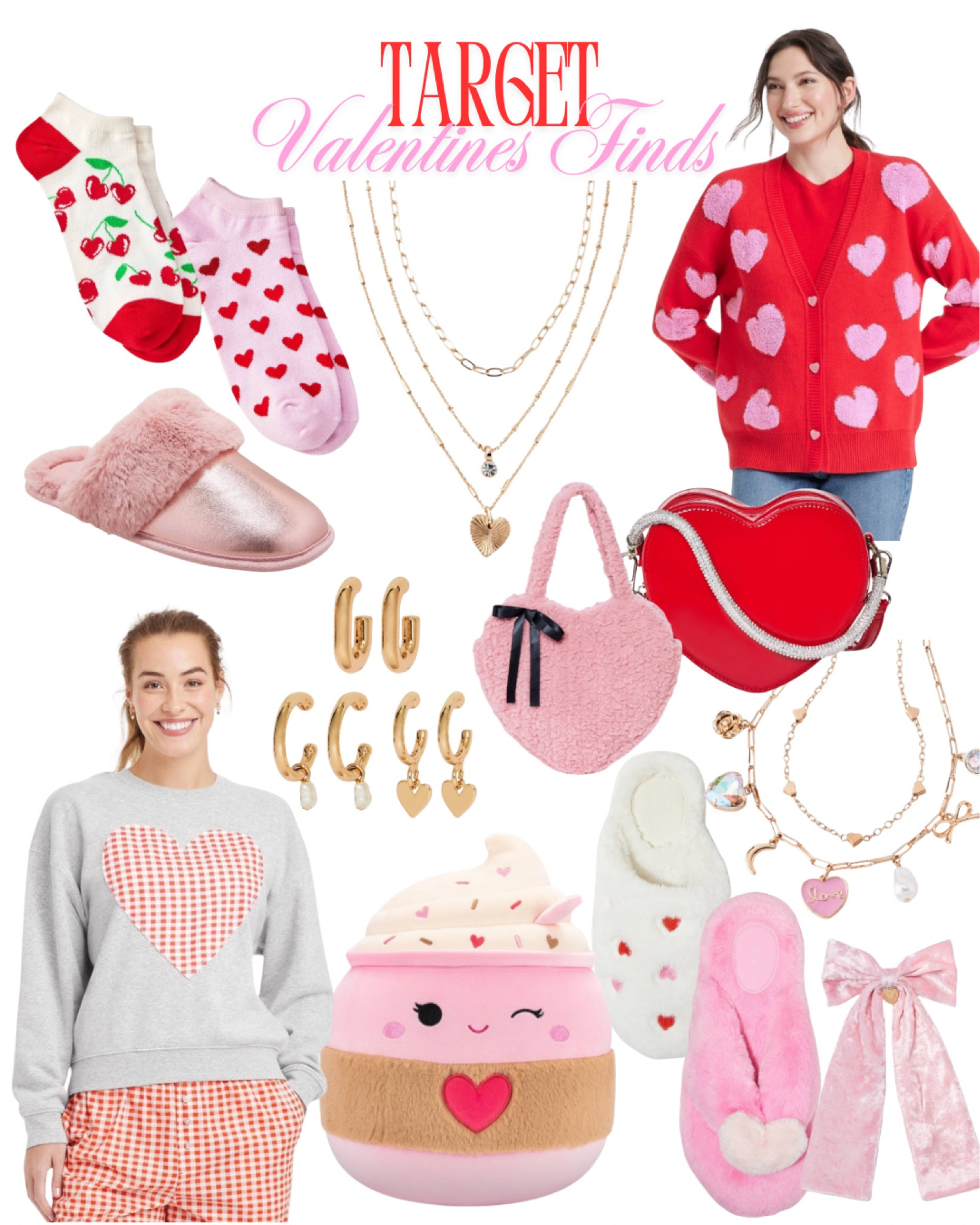 Target valentines finds 
Valentines squishmallow
Heart shaped purse
Valentines sweater 


#LTKFindsUnder50 #LTKStyleTip #LTKHome