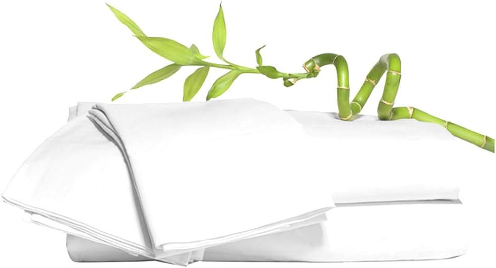 100% Bamboo Super Silky Soft Luxury 4 Piece Duvet Bed Set - Complete Bedding Set Includes Duvet C... | Amazon (UK)