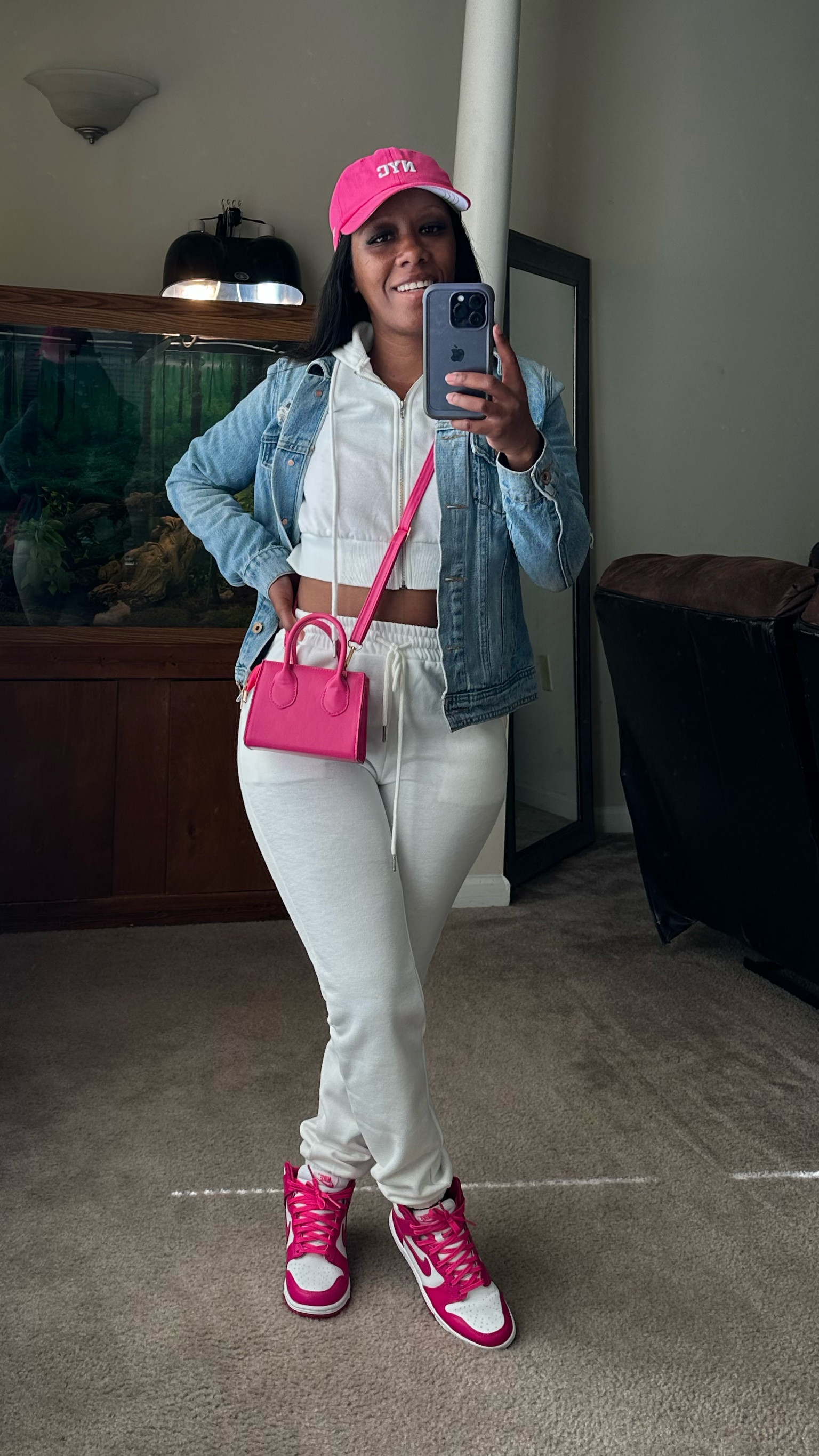 Finally cold enough to wear my sweatsuits!
Set: size xs
Jacket: size s

#LTKSeasonal #LTKshoecrush #LTKstyletip