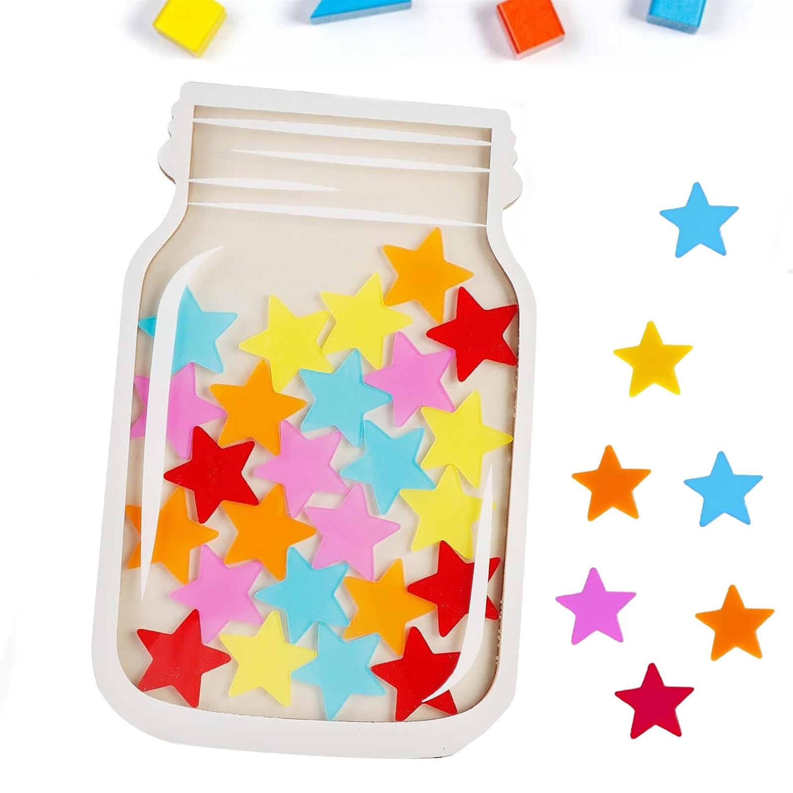 Magnetic Reward Jar, Magnetic Star Reward Jar Classroom, Behavior Management Classroom Tools, Rew... | Amazon (US)