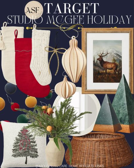 Target holiday decorations, Christmas decorations, studio McGee, home decor 

#LTKHolidaySale #LTKhome #LTKSeasonal