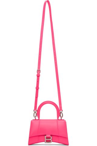 Pink XS Hourglass Bag | SSENSE