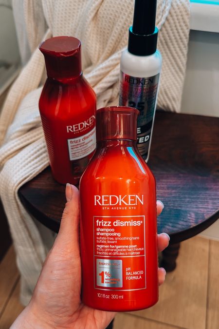Obsessed with this frizz fighting shampoo/conditioner from Redken. Leaves my hair so moisturized and weightless 

#LTKBeauty #LTKSaleAlert #LTKSeasonal
