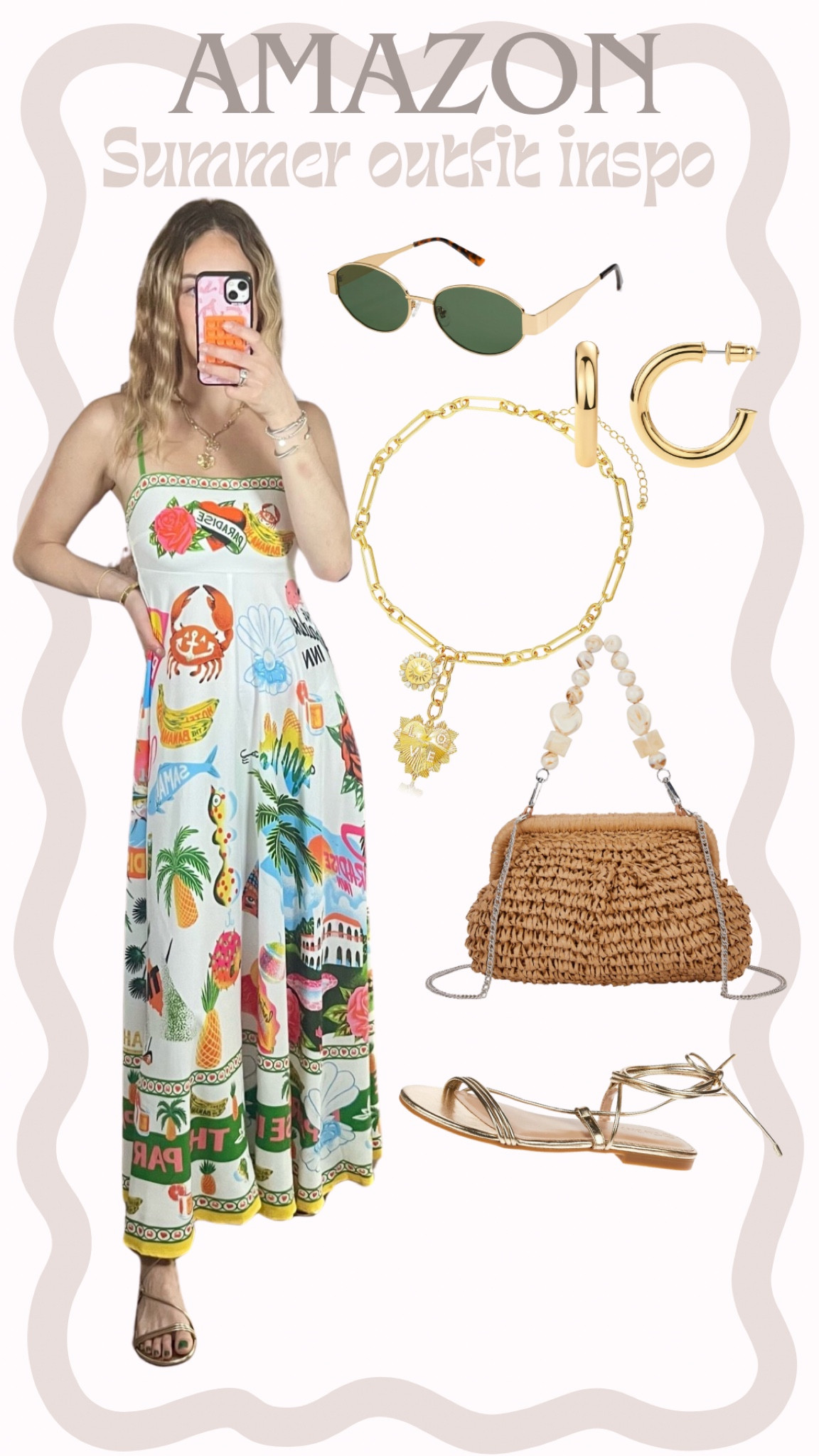 Amazon summer outfit idea🌴🦀🐚🍌🌹🍍🍹❤️🐡🏝️

#LTKFindsUnder50 #LTKStyleTip #LTKFindsUnder100
