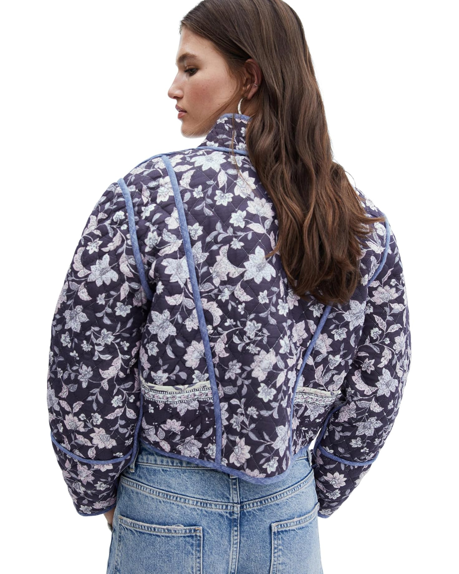 MANGO Flores Jacket | Zappos