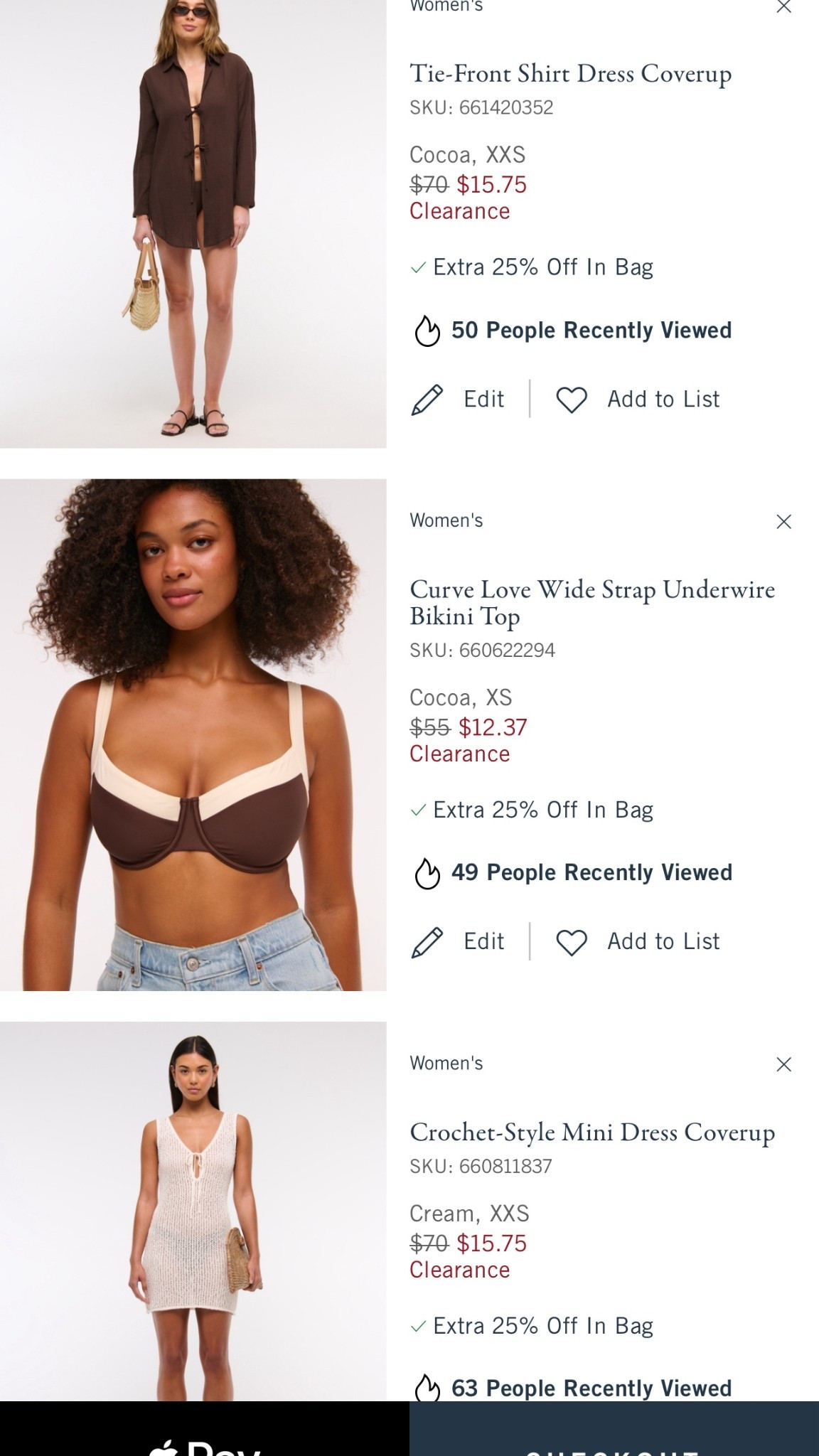 Abercrombie Swim Clearance 

#LTKStyleTip #LTKSwim #LTKFindsUnder50