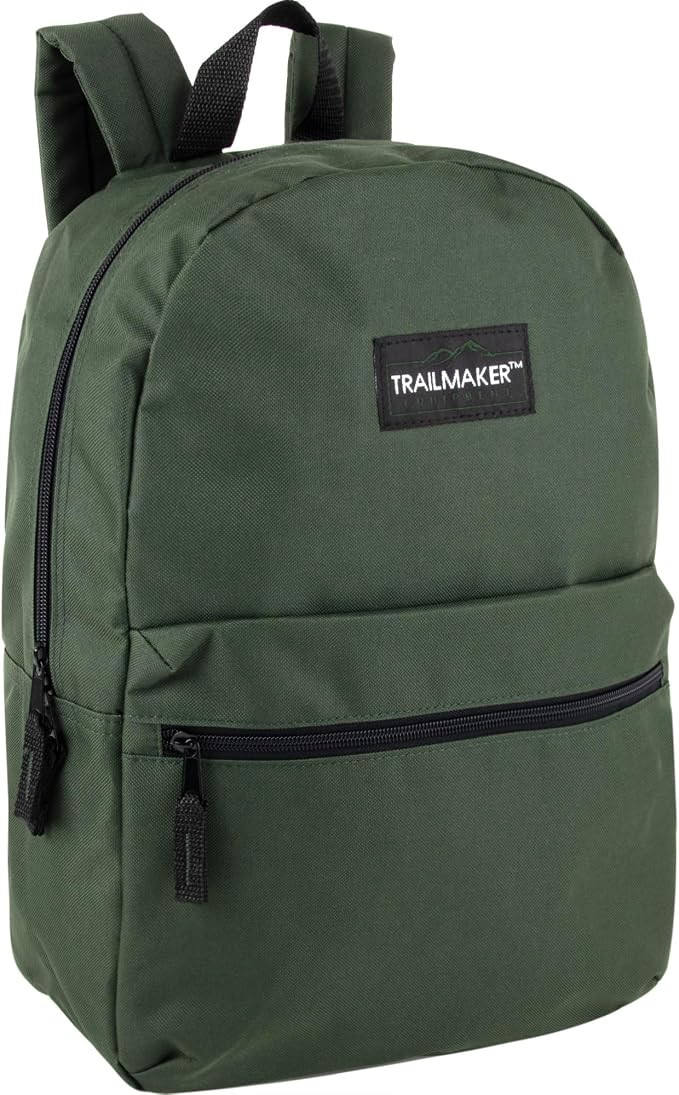 Trail maker Classic 17 inch Backpacks with Adjustable Padded Straps | School Backpacks for Girls,... | Amazon (US)