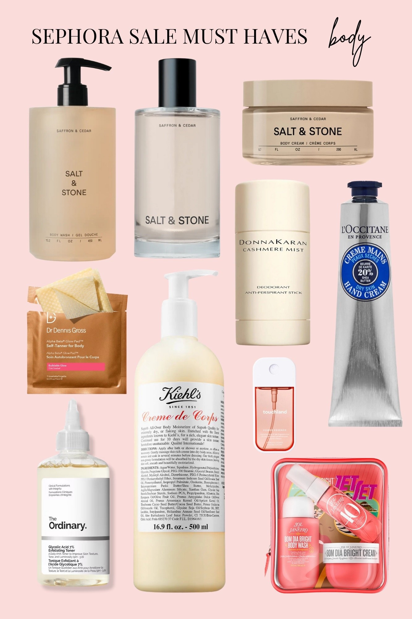My favorite body products to snag from the Sephora sale! 

#LTKOver40 #LTKSaleAlert #LTKBeauty