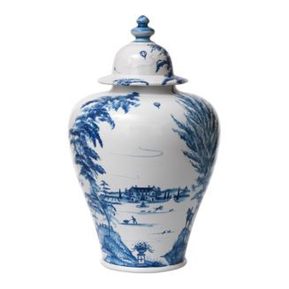 Country Estate Delft Blue 17" Lidded Ginger Jar | Bloomingdale's (US)