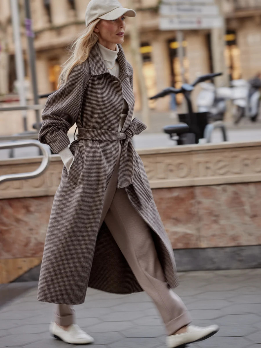 Tomlinson Belted Long Coat | Varley US | Varley US