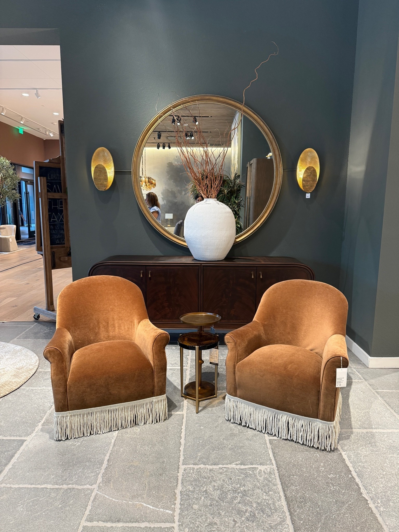 Stopped by Arhaus and I’m absolutely obsessed with these French chairs. 🤎 They add so much character and that collected, timeless feel I’ve been wanting for this space. And believe it or not, I found an Amazon lookalike that gives you the same designer-inspired look for less! Linking it here because it’s SO good.