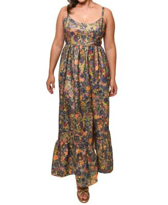 Hutch Carmichael Metallic Floral Long Dress  | Bloomingdale's Women | Bloomingdale's (US)