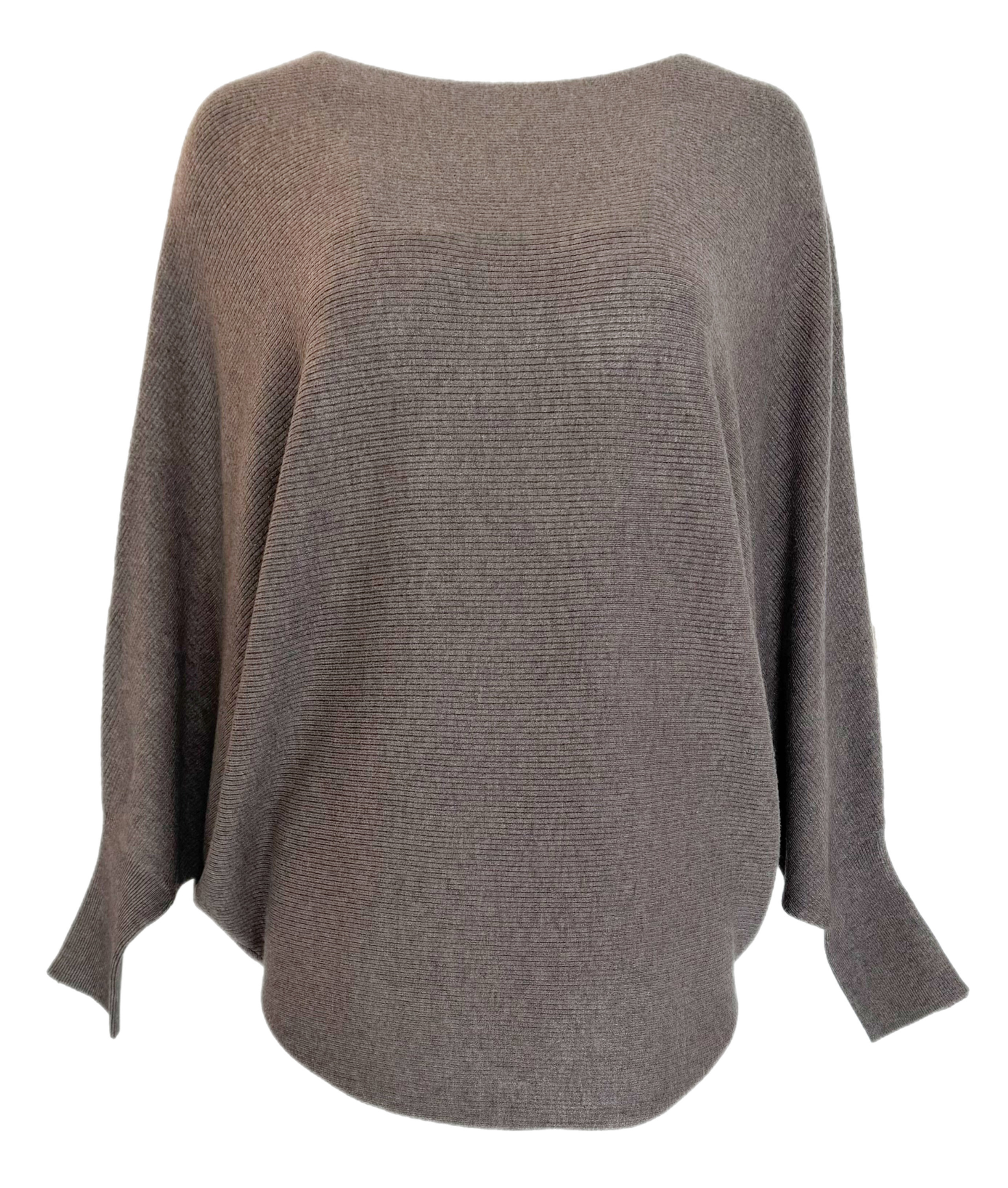 Kerisma RYU Sweater, Dark Taupe | Monkee's of Mount Pleasant