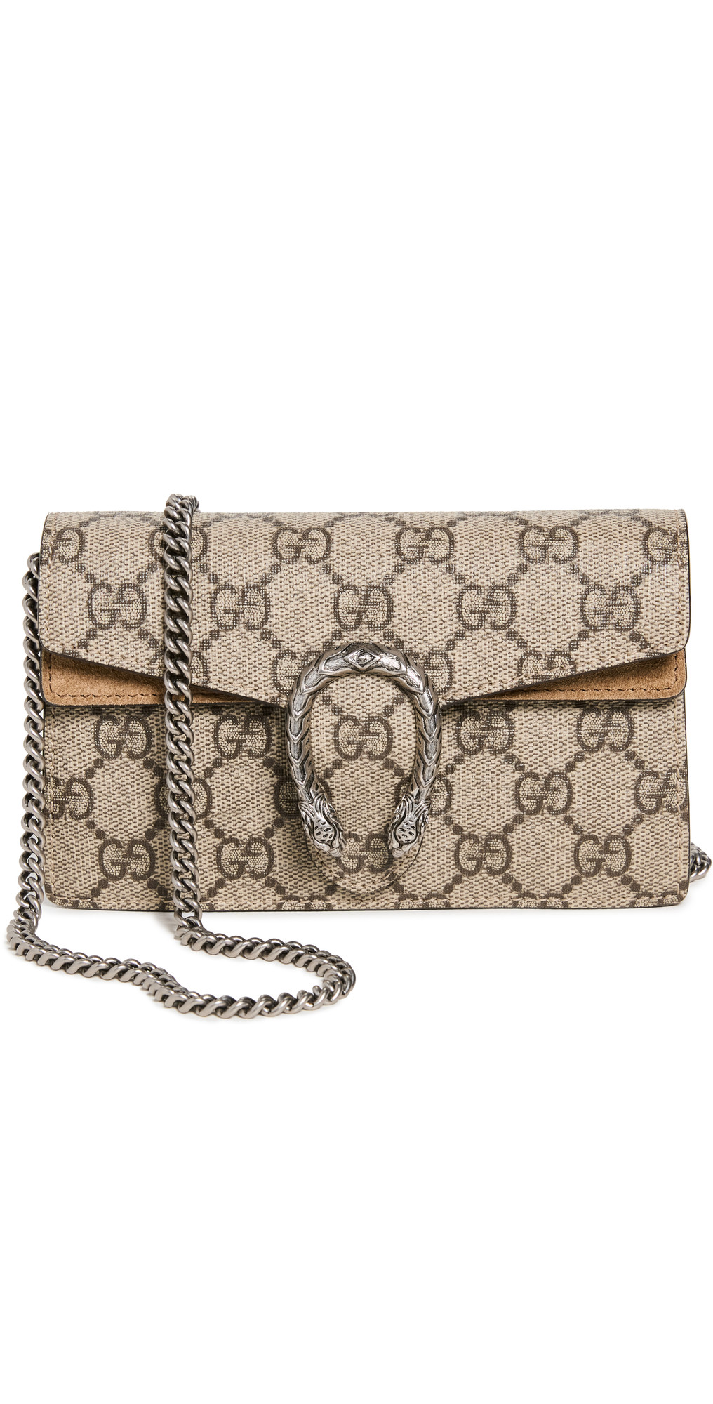What Goes Around Comes Around Gucci Brown Dionysus Wallet on Chain | Shopbop